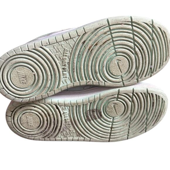 Nike Court Borough Low Recraft Youth Size US 3,5Y White/Mint FZ3539-100 - Picture 8 of 10